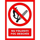 Placute nu folositi foc deschis